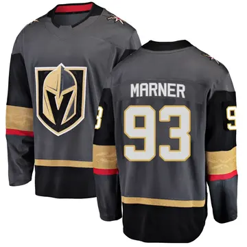 Men's Mitch Marner Vegas Golden Knights ＃93 Breakaway Black Home 2026 Stanley Cup Final Jersey
