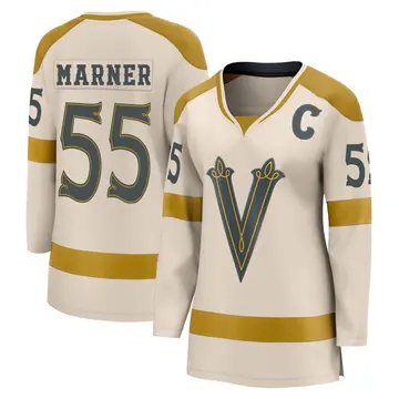 Women's Mitch Marner Vegas Golden Knights ＃93 Breakaway Cream 2024 Winter Classic Jersey