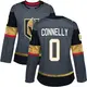 Women's Trevor Connelly Vegas Golden Knights ＃0 Authentic Gray Home Jersey