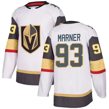 Youth Mitch Marner Vegas Golden Knights ＃93 Authentic White Away 2026 Stanley Cup Final Jersey