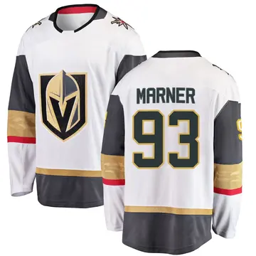 Youth Mitch Marner Vegas Golden Knights ＃93 Breakaway White Away 2026 Stanley Cup Final Jersey