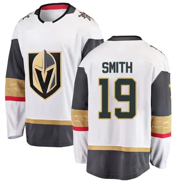 Youth Reilly Smith Vegas Golden Knights ＃19 Breakaway White Away Jersey